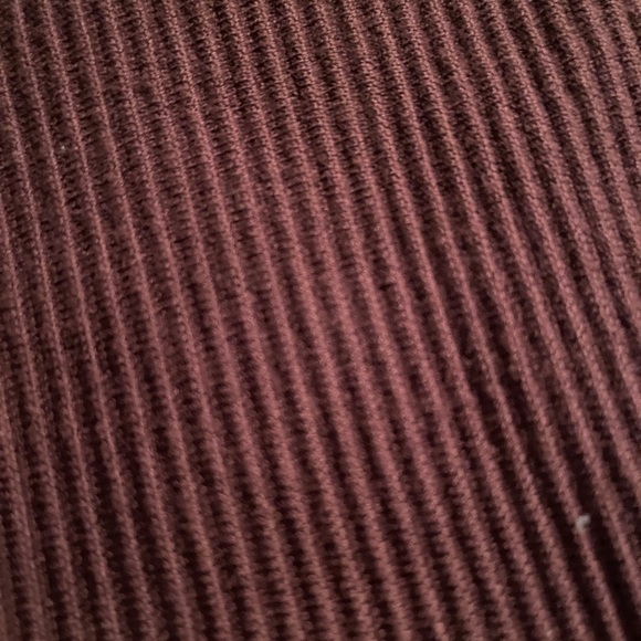 House of Harlow 1960 Ribbed chocolate brown Crop knit tank top sleeveless size M - Picture 7 of 9